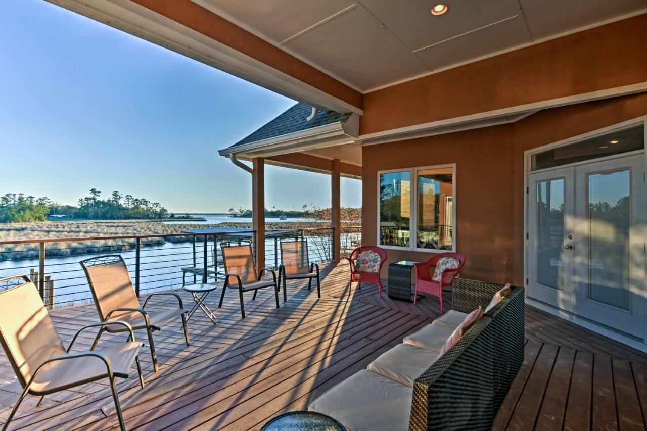 Gorgeous Ocean Springs Waterfront Home With Dock! Exteriér fotografie