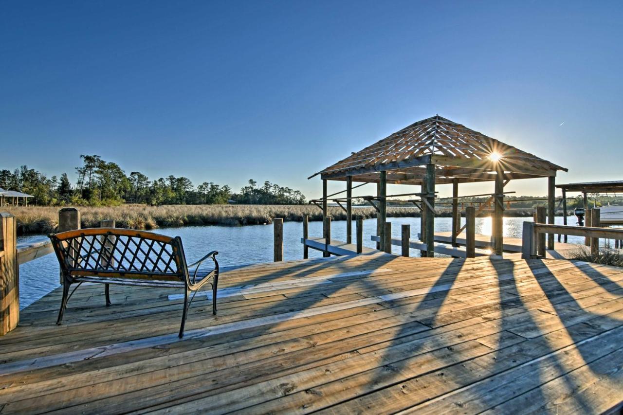 Gorgeous Ocean Springs Waterfront Home With Dock! Exteriér fotografie